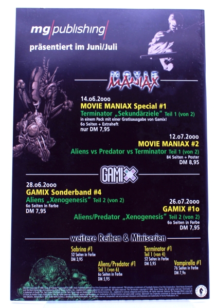 ALIENS PREDATOR (Gamix) Comic Nr. 9: Xenogenesis Teil 1 (von 2)